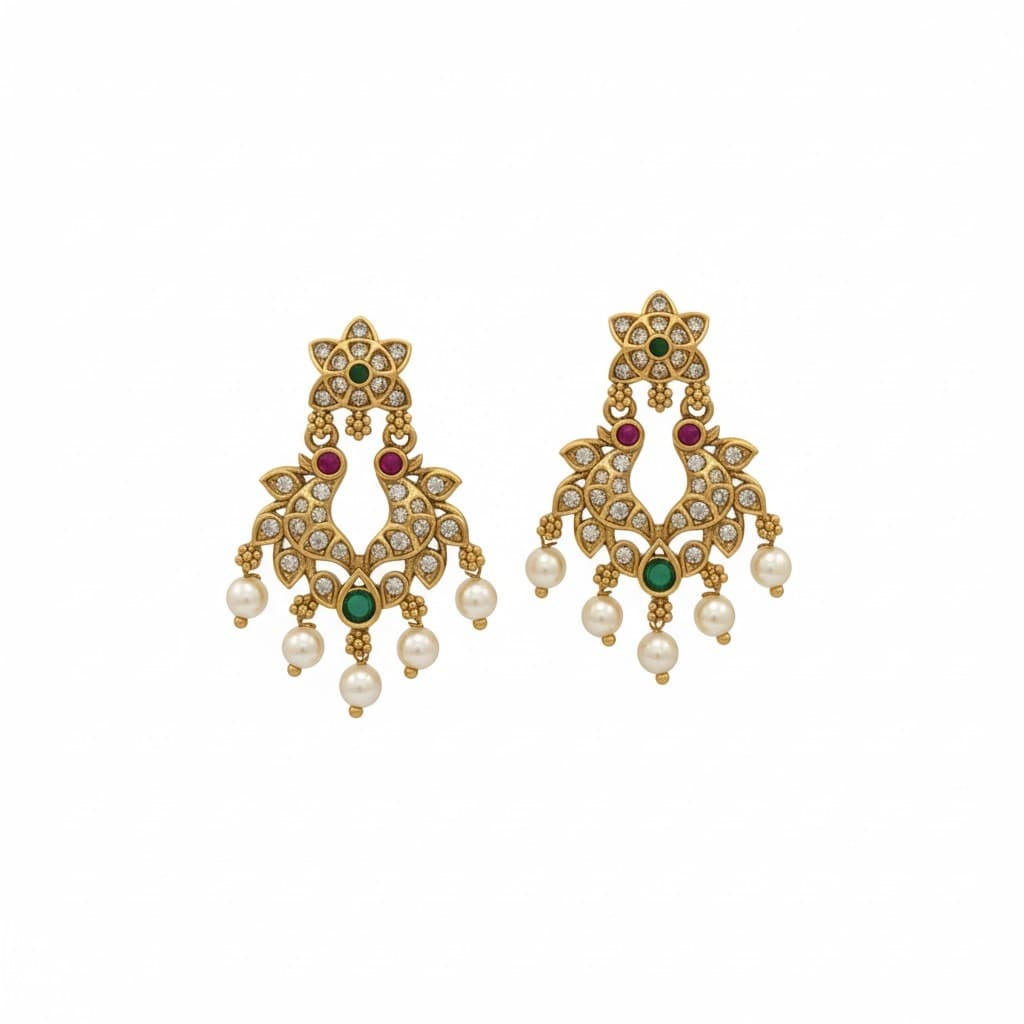 Morika Pearl Necklace Set alternate