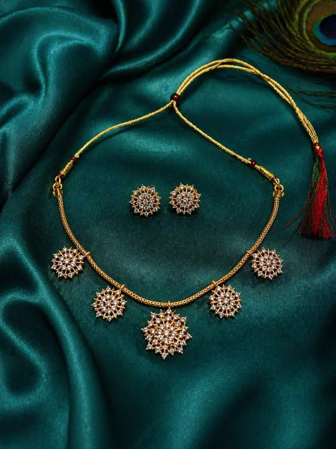 Frozen Star Necklace Set