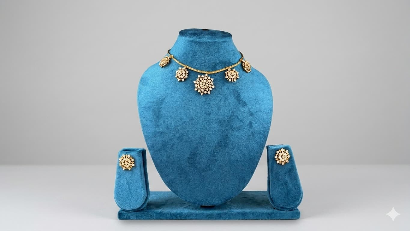 Frozen Star Necklace Set alternate