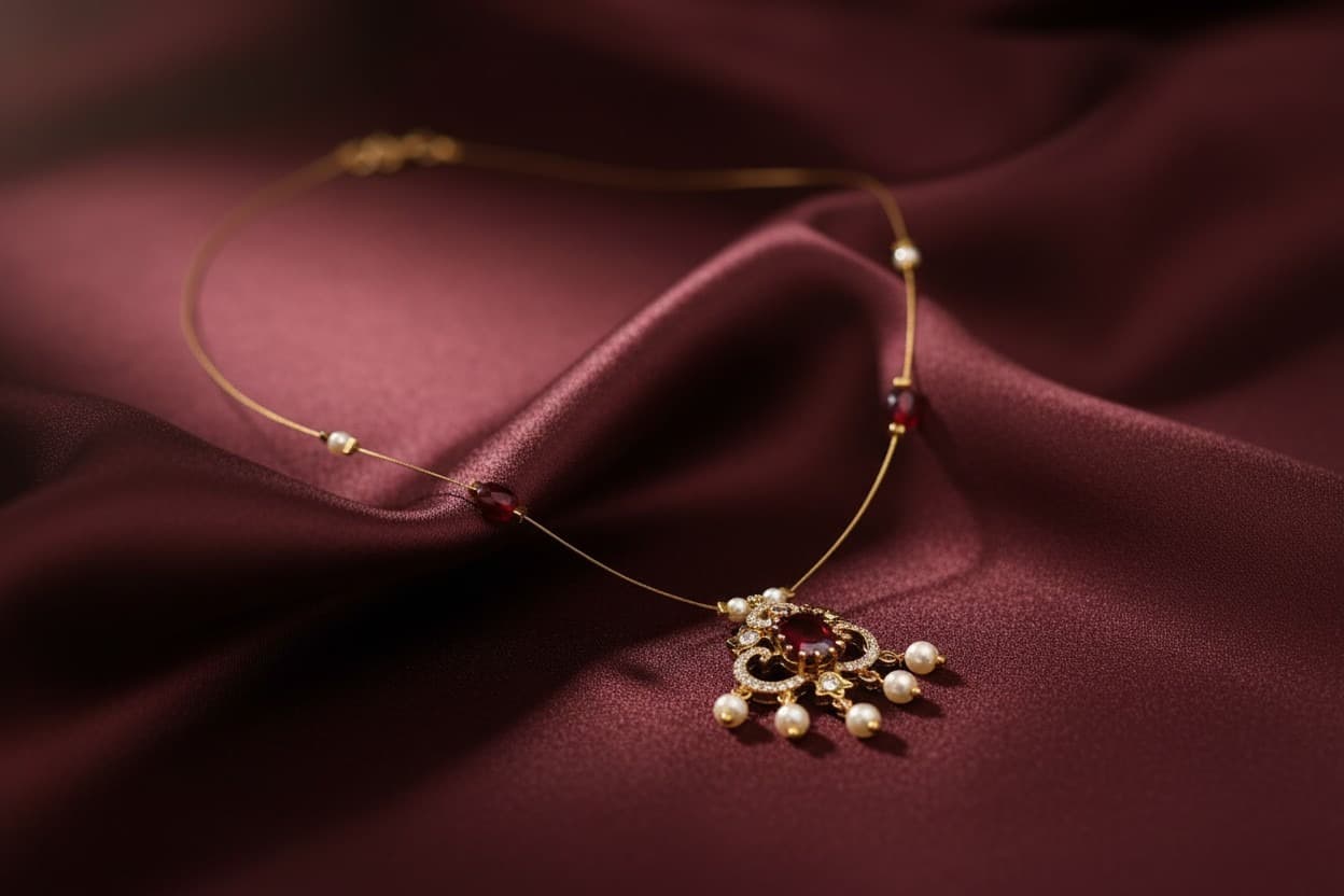 Quiet- Glow Chain Pendant