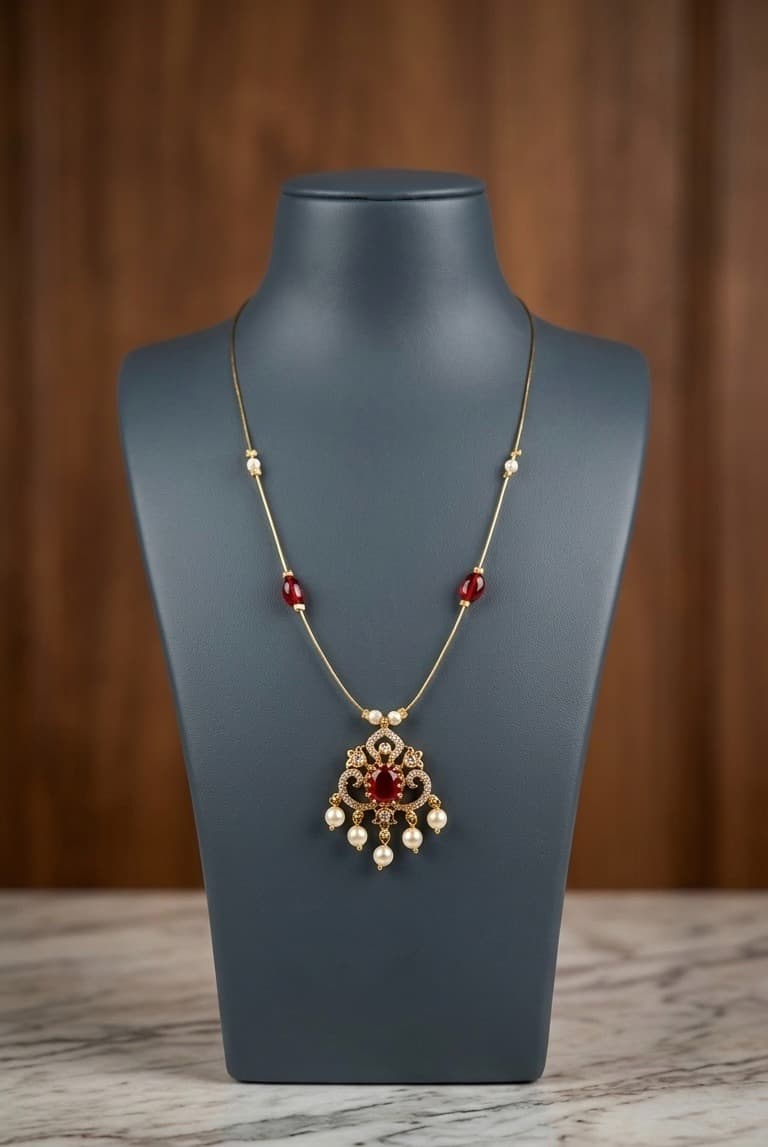 Quiet- Glow Chain Pendant alternate