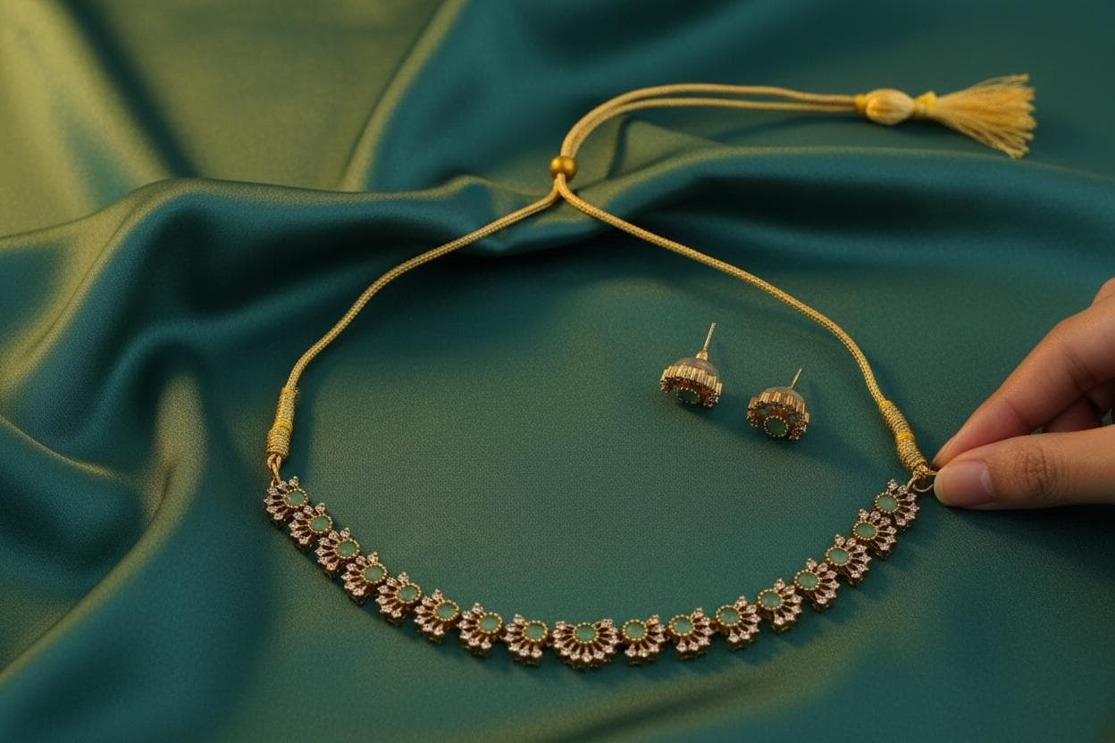 Petal Grace Necklace Set