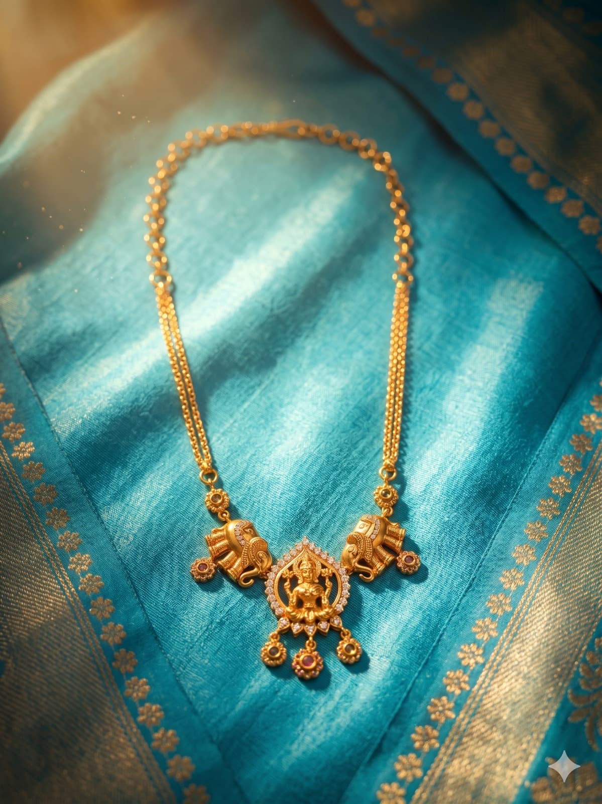Lakshmi motif pendant