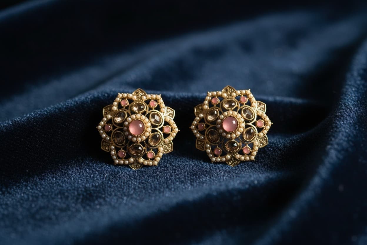Blush Studs